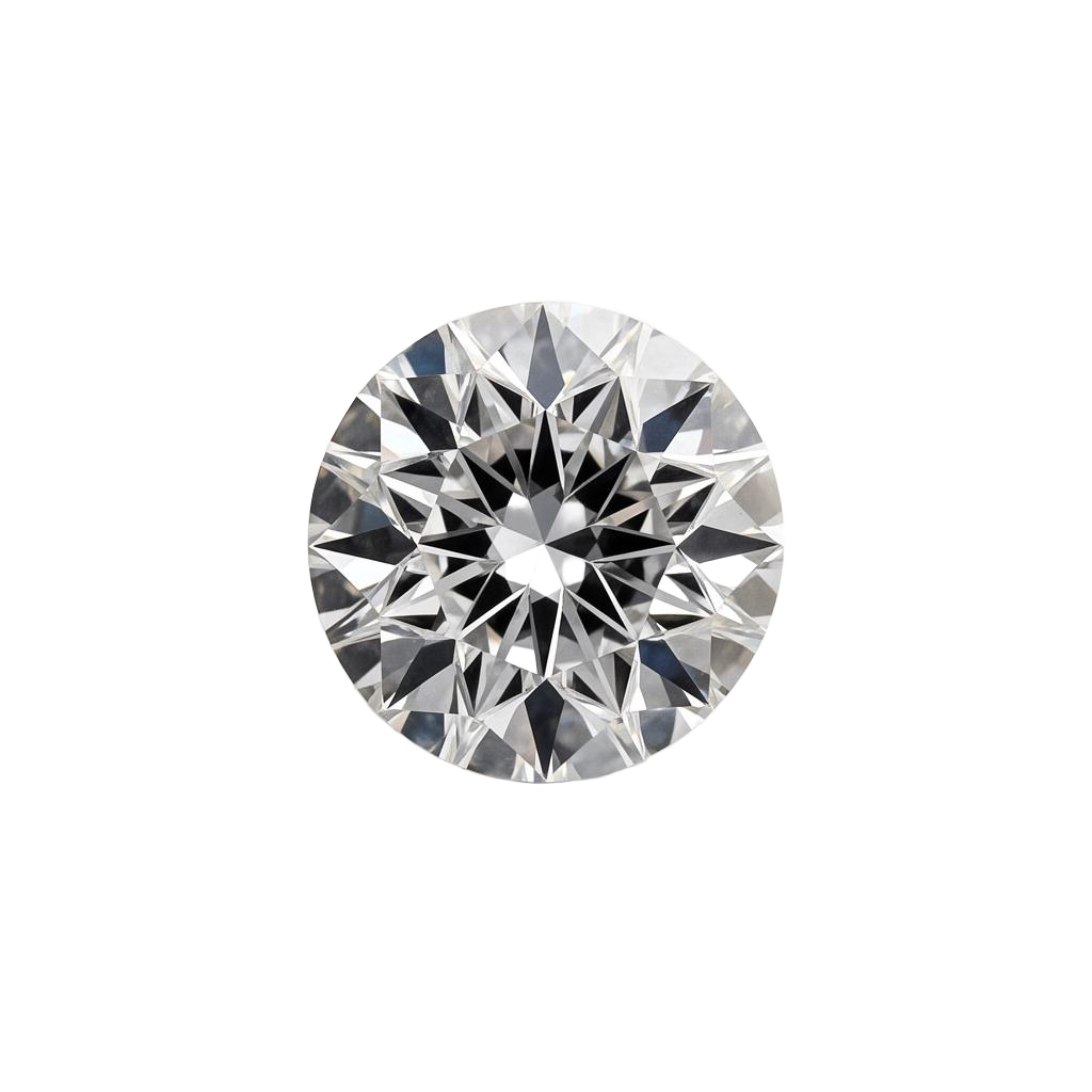 Round cut diamond